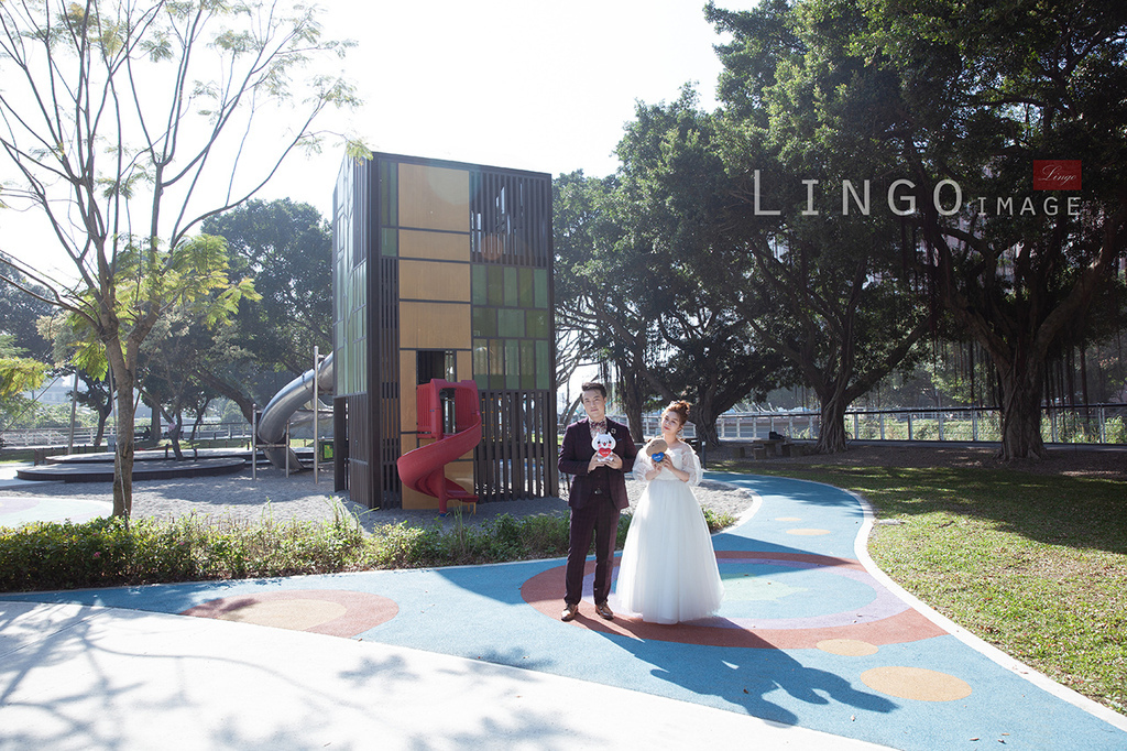 【Lingo＊韓式婚紗】森林韓系婚紗/公園婚紗／日式居酒屋婚