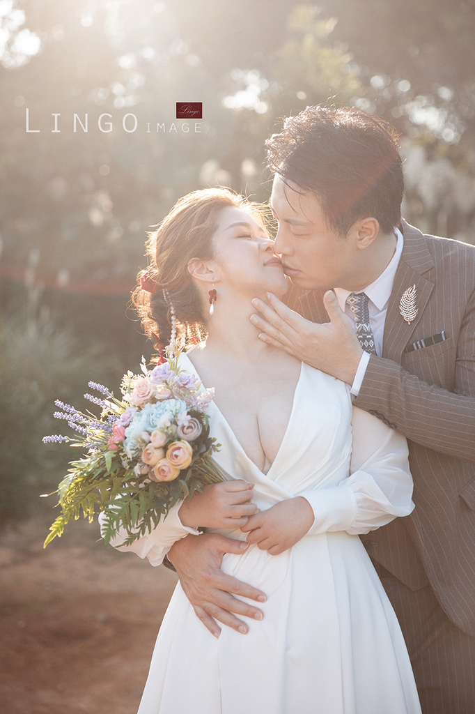 【Lingo＊韓式婚紗】森林韓系婚紗/公園婚紗／日式居酒屋婚