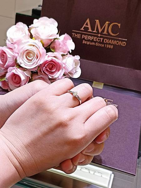 AMC鑽石婚戒鑽戒推薦生活照