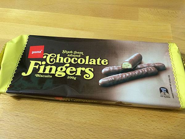 pams Chocolate Fingers