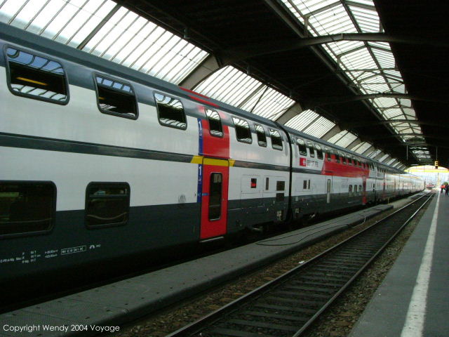 瑞士的InterCity Train雙層火車