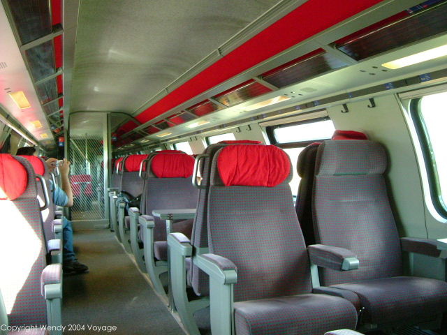 火車二樓一般座椅