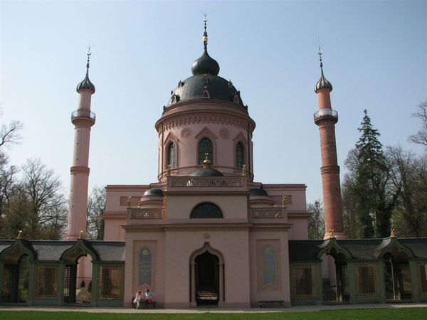 清真寺 Schlossgarten in Schwetzingen