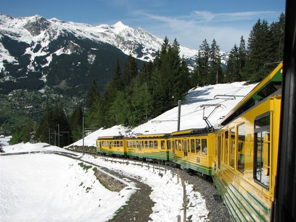 Nach Kleine Scheidegg