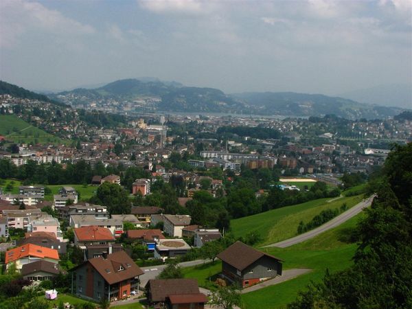 Luzern 附近的小鎮 Kriens