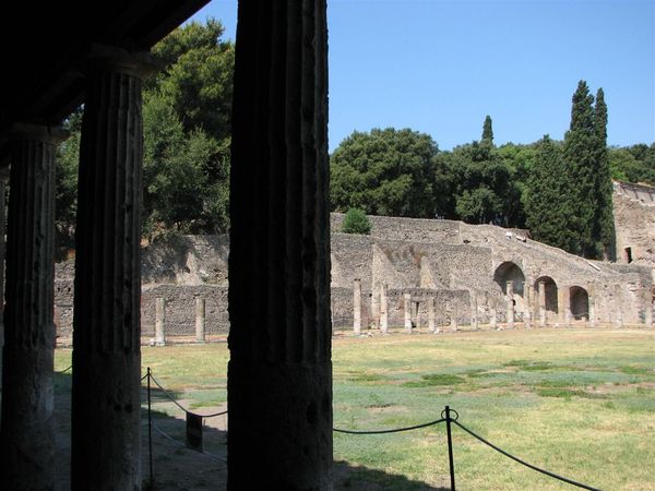 Pompei Scavi: The Gladiator's Barracks
