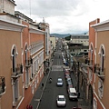 從郵局眺望市區街道