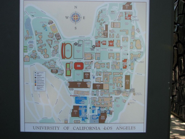 UCLA 校園地圖