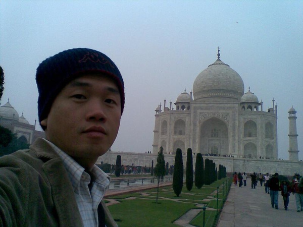 Taj Mahal and me 3.JPG