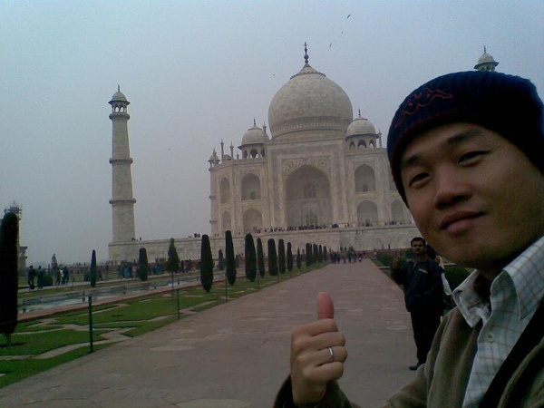 Taj Mahal and me 7.JPG