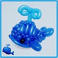 【造型氣球】46-1海洋生物-小鯨魚（046-1）.jpg