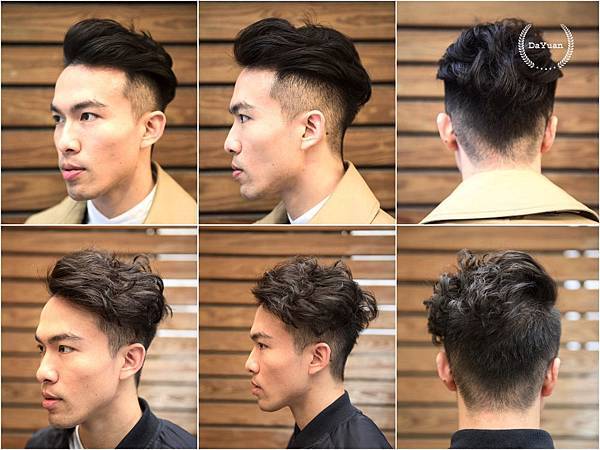 哥的成熟＆休閒兩種髮型style