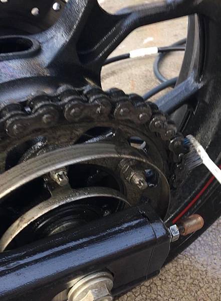 重機 洗鍊條 個人方式分享 YAMAHA R3