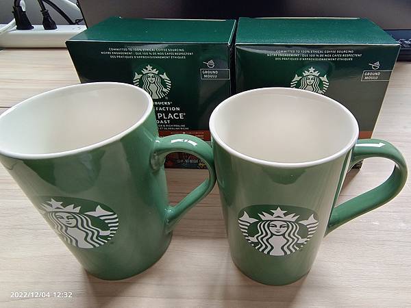 好市多好物分享:星巴克咖啡馬克杯禮盒(交換禮物OK,送禮不宜