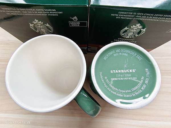 好市多好物分享:星巴克咖啡馬克杯禮盒(交換禮物OK,送禮不宜