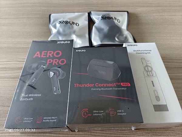 XROUND AERO PRO 低延遲降噪耳機+THUNDE