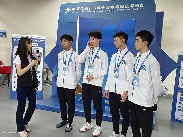 113年全國中等學校運動會高男鈍團體冠軍