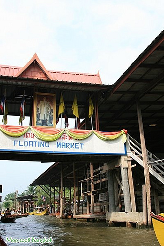 Dammnoen Saduak Floating Market-13