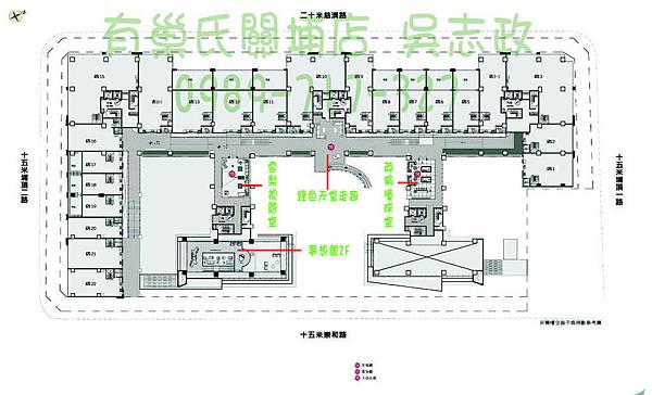 夾層樓全區平面規劃參考圖