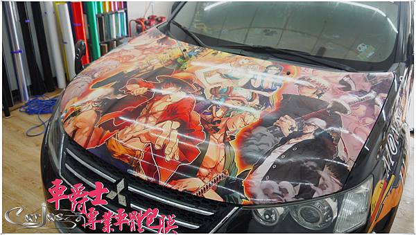 MITSUBISHI OUTLANDER 航海王 海賊王 車身彩貼 MITSUBISHI OUTLANDER 航海王 海賊王 車身彩貼