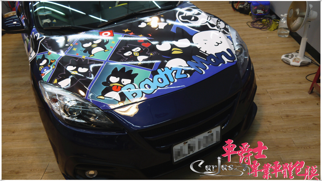 二代MAZDA3 酷企鵝 車身彩貼 二代MAZDA3 酷企鵝 車身彩貼