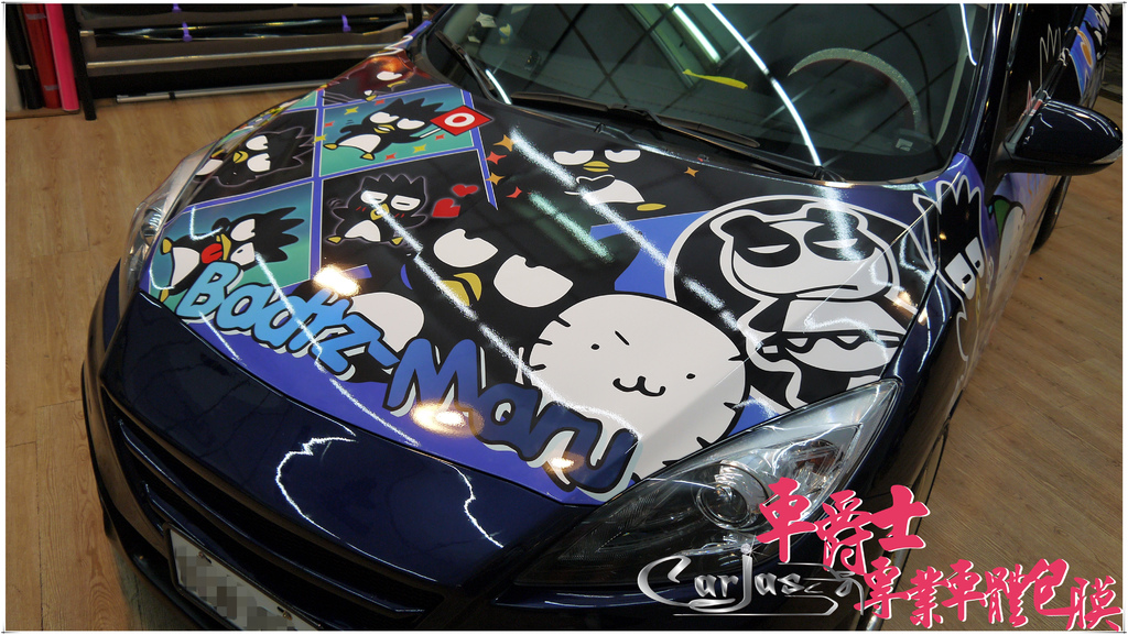 二代MAZDA3 酷企鵝 車身彩貼 二代MAZDA3 酷企鵝 車身彩貼