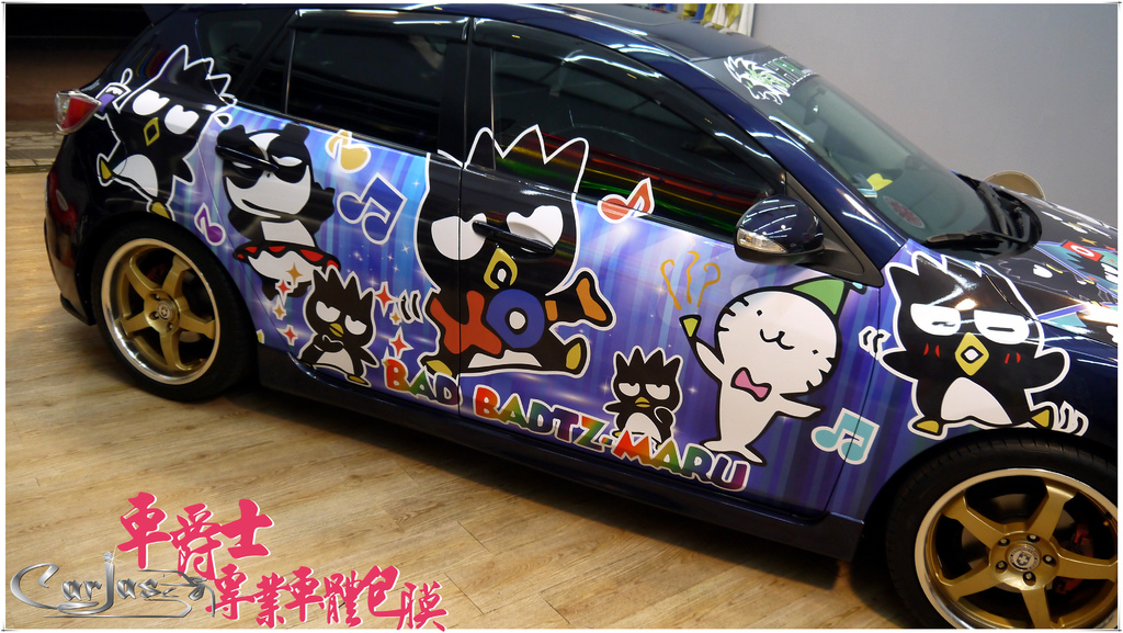 二代MAZDA3 酷企鵝 車身彩貼 二代MAZDA3 酷企鵝 車身彩貼
