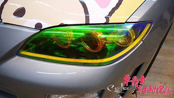 一代MAZDA3拉拉熊車身彩貼 一代MAZDA3拉拉熊車身彩貼