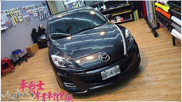 二代MAZDA3 客製化車身彩貼 二代MAZDA3 客製化車身彩貼