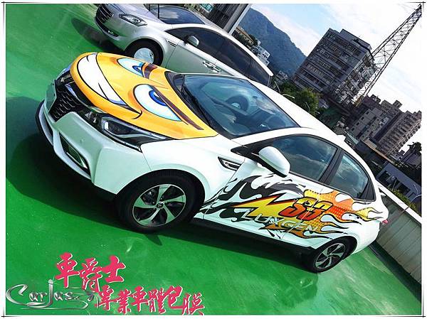 LUXGEN S3運動風格車身彩貼 LUXGEN S3運動風格車身彩貼