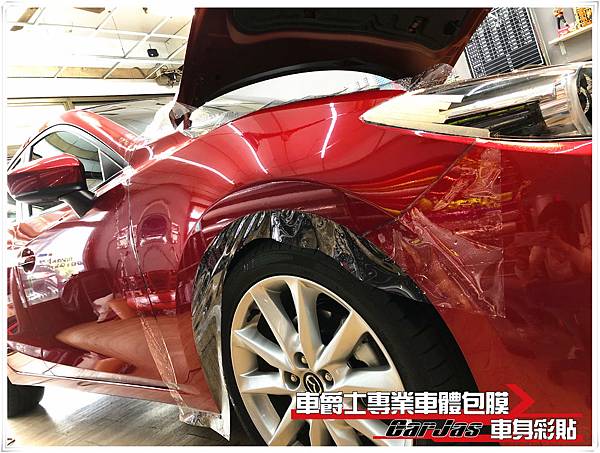 NEW MAZDA3 全車 一般PVC抗黃化透明犀牛皮保護包膜