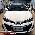 TOYOTA YARIS 全車消光白改色包膜