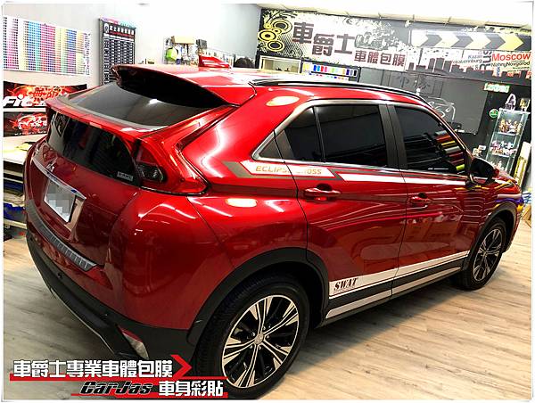 MITSUBISHI Eclipse Cross 客製化車身彩貼