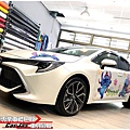 TOYOTA AURIS 客製化 史迪奇車身彩貼