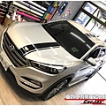 HYUNDAI TUCSON 客製化運動線條車身彩貼