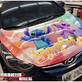 HYUNDAI ELANTRA 史迪奇 引擎蓋彩貼