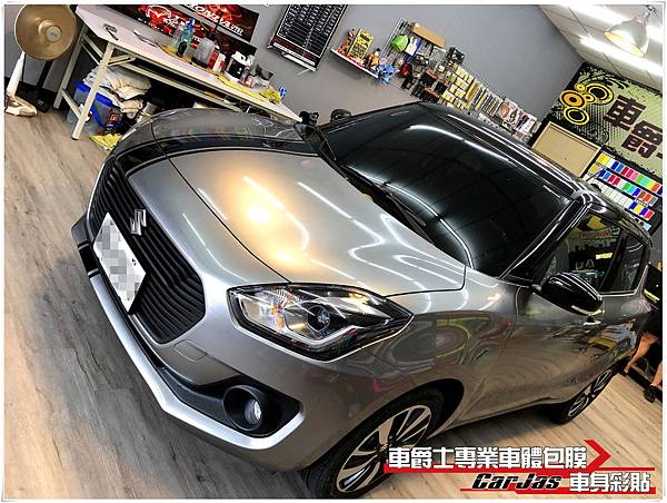 SUZUKI SWIFT 客製化 運動線條 車身彩貼