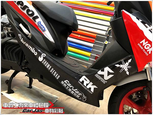 YAMAHA FORCE 客製化REPSOL 力豹仕全車彩貼