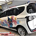 TOYOTA SIENTA 客製化 史迪奇 STITCH 車身彩貼