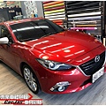 NEW MAZDA3 後視鏡 極光金屬銀 改色包膜