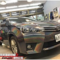 TOYOTA ALTIS 全車絲綢灰改色包膜