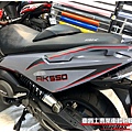 KYMCO AK550 車身拉線 車身彩貼