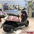 YAMAHA CUXI 客製化KITTY車身彩貼