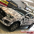 FORD RANGER 全車迷彩改色包膜