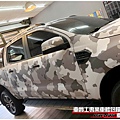 FORD RANGER 全車迷彩改色包膜