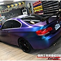 BMW 335 全車奢華變色改色包膜