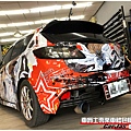 二代MAZDA3 客製化死神BLEACH全車車身彩貼