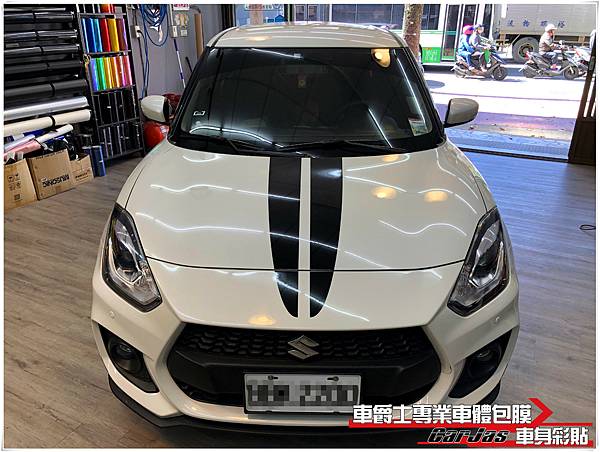 車爵士車體包膜車身彩貼 SUZUKI SWIFT 客製化 車身彩貼