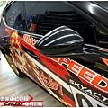 車爵士車體包膜車身彩貼-四代NEW MAZDA3 客製化鬼滅之刃死神全車車身彩貼