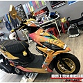 車爵士車體包膜車身彩貼-KYMCO VJR 蛋黃哥 車身貼